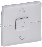 Лицевая панель Legrand Valena Life для 2-кл. выключателя жалюзи белый картинка